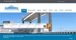 Desktop Screenshot of carrerelimmobilier.com